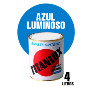 Esmalte Titanlux Azul Luminoso 4L
