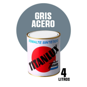 Esmalte Titanlux Gris Acero 4L