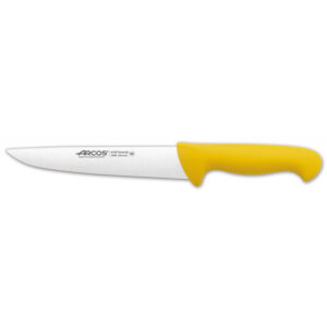 Cuchillo Carnicero Amarillo 200mm
