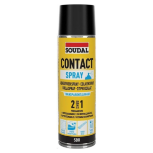Cola Contacto Soudal en Spray 300 ml