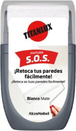 Mini Rodillo Titanlux Pintura Blanca