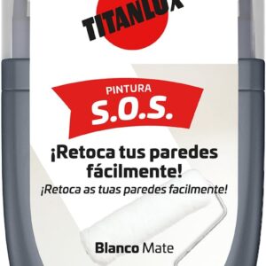 Mini Rodillo Titanlux Pintura Blanca