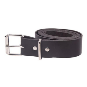 Cinturón de Cuero Marrón Ancho 4 cm