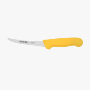 Cuchillo Deshuesador Amarillo Curvo