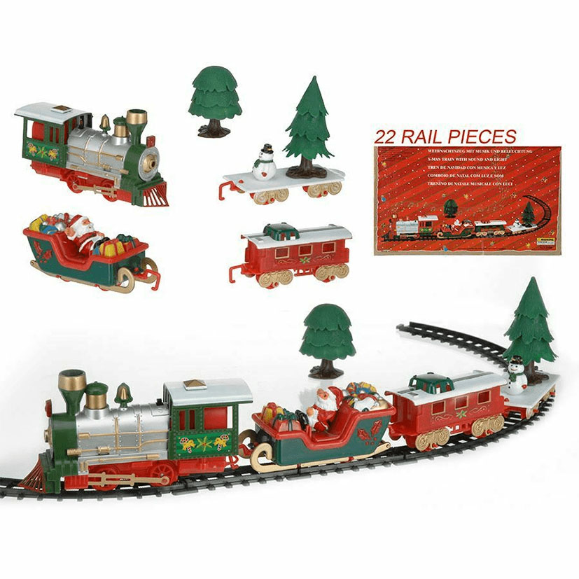 Tren Navidad 22 piezas - Imagen 2