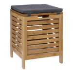 Banco almacenamiento Bambu 5FIVE 35x35xh.49 cm