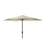 Parasol Aluminio PRAGA Ø300 cm Beige
