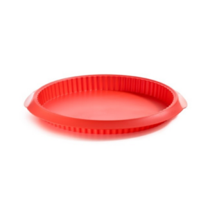 Molde Silicona Plano Rojo 28cm Repostería