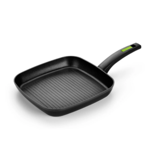 Grill Monix Rayas 28x28cm Verde