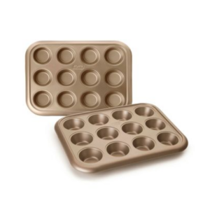 Molde Muffin 12 Cavidades Golden Class Antiadherente