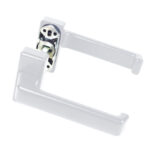 Manubrio Aluminio Lacado Blanco M.2080