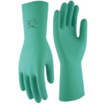 Guante Nitrilo Interior Flocado Talla 8