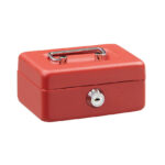 Caja Caudales Roja Hucha 60 X 125 X 85 mm