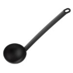 Cucharón Sopa Nylon Negro 32 cm