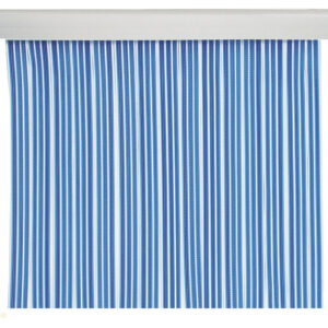 CORTINA DE PUERTA CINTA AZUL 90X210 CM