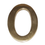Número Latón 10 cm Nº 0 Ehl