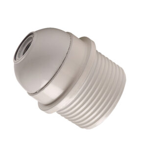 Portalámparas blanco E-27 FAMATEL (Envase completo)