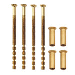 Tornillo Pasante P/ Manillas Latón Bsa 25