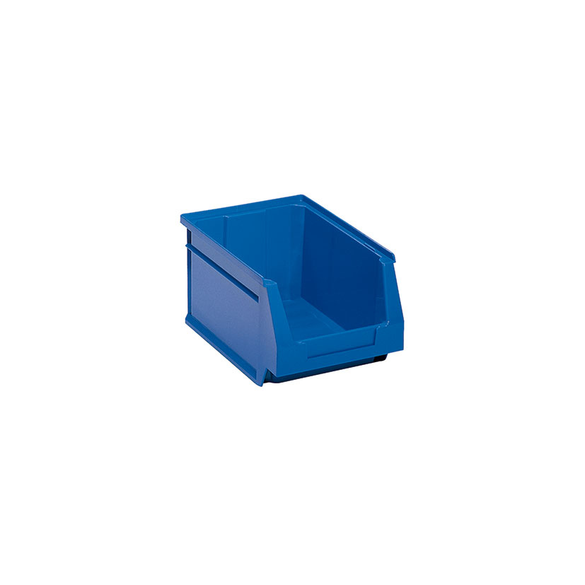Gaveta apilable Tayg azul de polipropileno en caja completa - Imagen 2