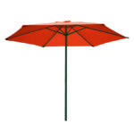 PARASOL ALUM.3X3M. ANTRAC/TERRAC.48MM.P