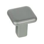 Pomo NESU cromo mate 20x20 mm