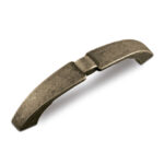 Tirador ESTAMP bronce rústico 149x20 mm