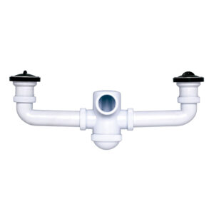 Sifón botella extensible CREARPLAST doble C-70