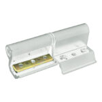Bisagra 6812 Eu Derecha Aluminio Blanco 2 Unidades