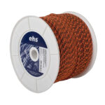 Cuerda Poliéster Ø6 mm X 200 m Naran/negro