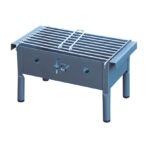 Barbacoa carbón de mesa FLORES CORTÉS 34x23xh.21