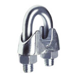 Sujetacables Galvanizado 1/8" 4 Unidade