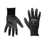 Guante Nylon C/recubr Nitrilo Negr T/8
