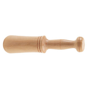 Mortero Mano Madera 19 cm