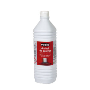 Alcohol de quemar RATIO de 1 L  12 unidades