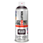 Pintura Spray Acril Negro Satin.400 ml