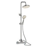 Grifo mezclador Termostar BOET con barra ducha