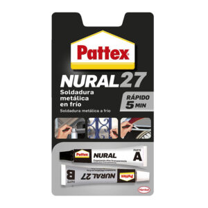 Adhesivo PATTEX Nural 27 reparador soldadura super rápida 22ml