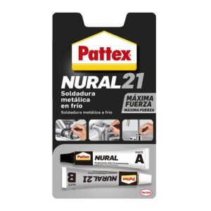 Pattex Nural 21 soldadura metálica reparadora en frío, 22ml