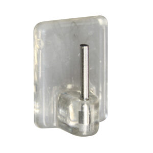 Colgador para visillos BRINOX transparente
