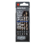 Kit 6 brocas RATIO Inox-Plus Hsse Ø 2-8mm