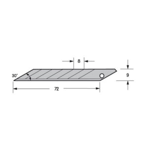 CUCHILLA LC-390 10 UDS. TAJIMA