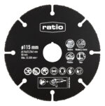 Disco de corte multimaterial para amoladora RATIO carburo Multiwheel