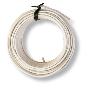 ALAMBRE Hº.PLAST.BLANCO ROLLO 50M.