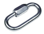 Eslabón Galvanizado C/rosca 4 mm