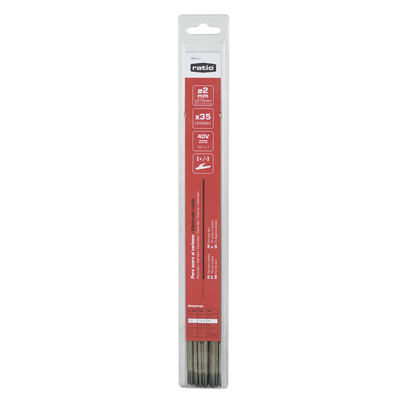 Electrodo Rutilo 1,6 mm 35 Unidades Ratio