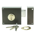 Cerradura Sobreponer 124 A 100 mm Derecha Bomb Redondo