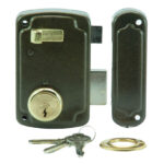 Cerradura Sobreponer 1056 A 60 mm Derecha Bomb Redondo