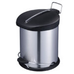 Cubo Pedal Inox Satín / Pp 3 L Habitex