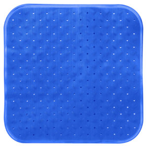 ALFOMBRA BAÑERA CLASSIC 54X54CM. AZULON
