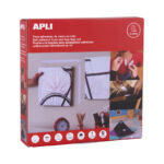 CINTA ADHESIVA TIPO VELCRO 2CM.X25M.BLAN
